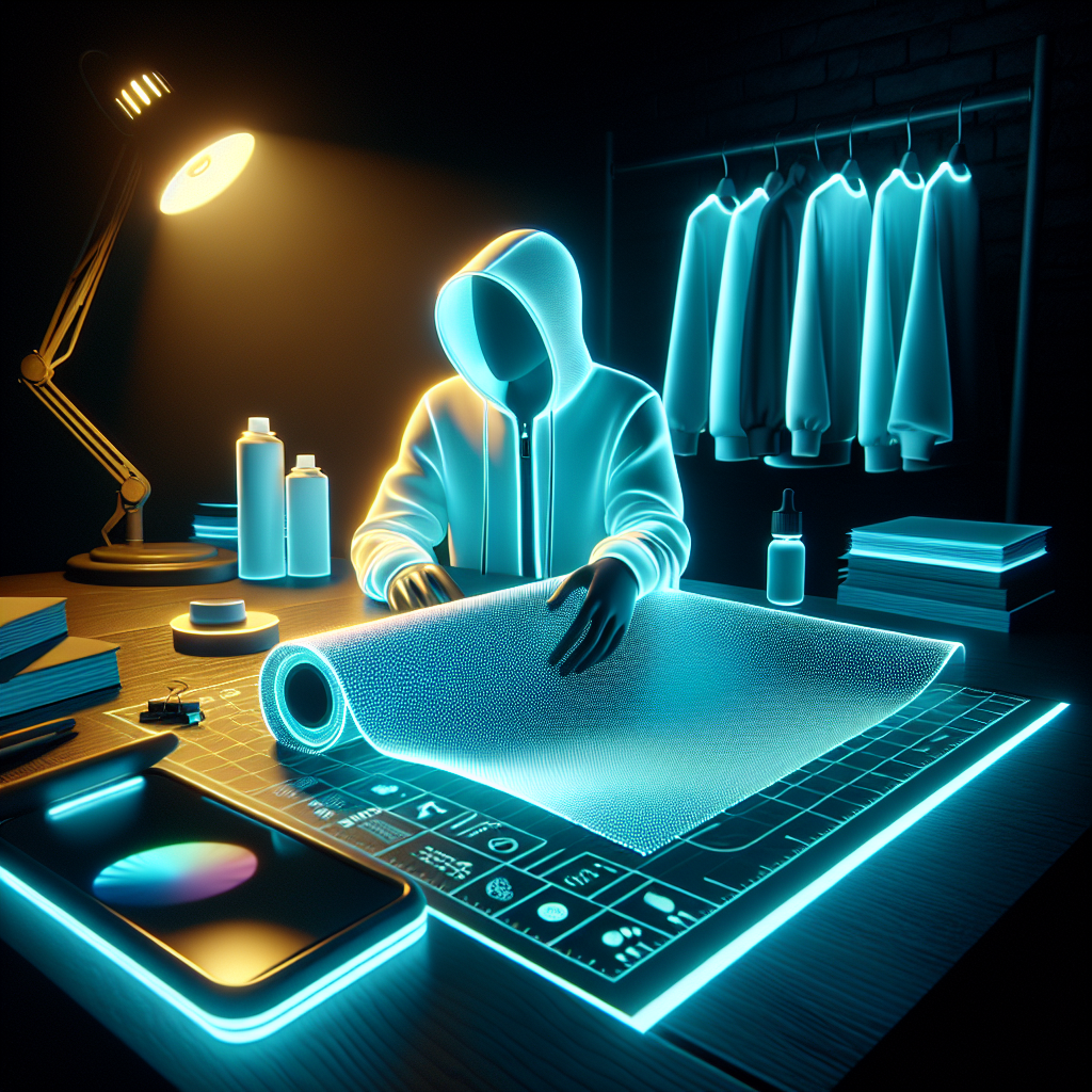Siser Glow in the Dark Flexfolie: Anwendung und kreative Effekte